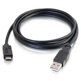 C2G 28871 USB cable 1.83 m USB 2.0 USB A USB C Black