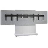 Middle Atlantic Products FM-DS-6675FS-HD8W TV mount 165.1 cm (65") Grey, Silver, White