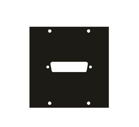 Middle Atlantic Products 1DB25 socket-outlet VGA Black