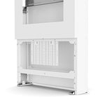 Chief ImpactTM Floor Standing Kiosk – Portrait 43" Black