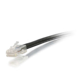 C2G 6" Cat6 networking cable Black 0.15 m U/UTP (UTP)