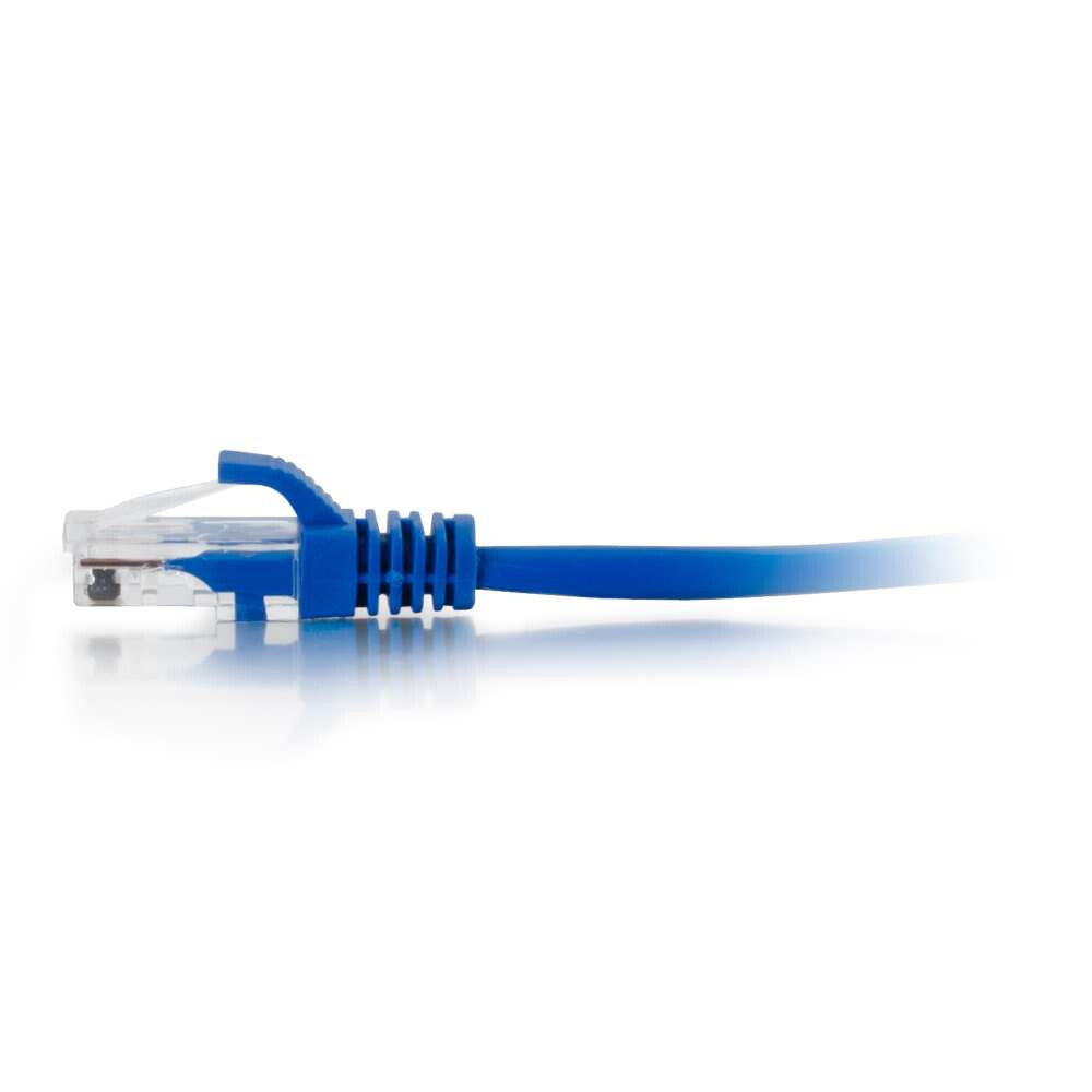 C2G 0.5ft (0.15m) Cat5e Snagless Unshielded UTP Ethernet Network Patch Cable - Blue