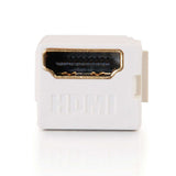 C2G Snap-In HDMI® F/F Keystone Insert Module - White