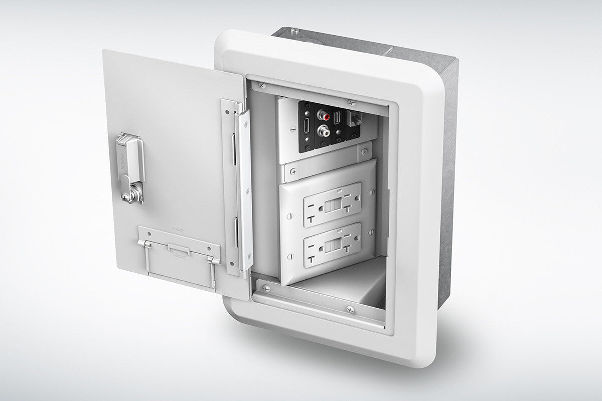 WIREMOLD EHWB4-BK outlet box White