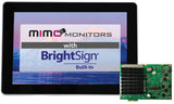 Mimo Monitors MBS-1080C computer monitor 25.6 cm (10.1") 1280 x 800 pixels Full HD LCD Touchscreen Black