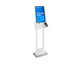 Samsung LH24KMC3BGCXZC Signage Display Kiosk design 61 cm (24") LED 250 cd/m² Full HD White Touchscreen Built-in processor Windows 10 IoT Enterprise