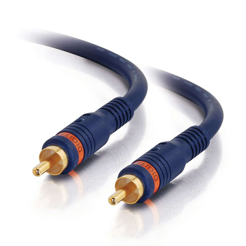 C2G 3ft (0.9m) VelocityTM S/PDIF Digital Audio Coax Cable