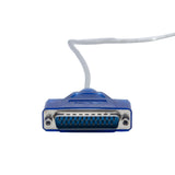 C2G 6ft (1.8m) USB to DB25 Serial RS232 Adapter Cable