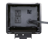 WIREMOLD TB672PPBK outlet box