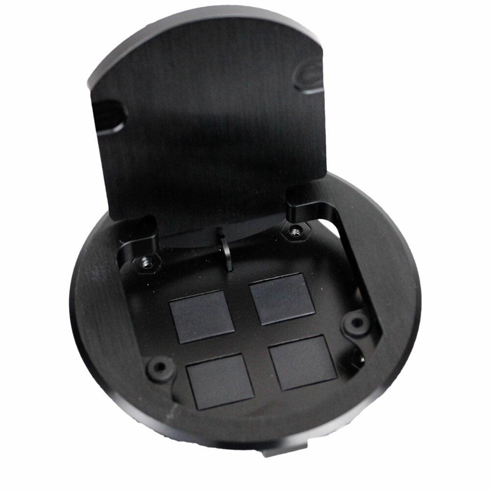 FSR T3-4SS-BLK outlet box Black