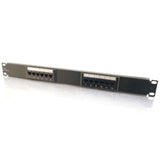 C2G 12-Port Cat5e 110-Type Patch Panel