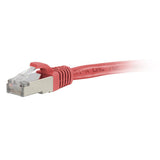 C2G 20ft Cat6a networking cable Red 6.1 m S/FTP (S-STP)