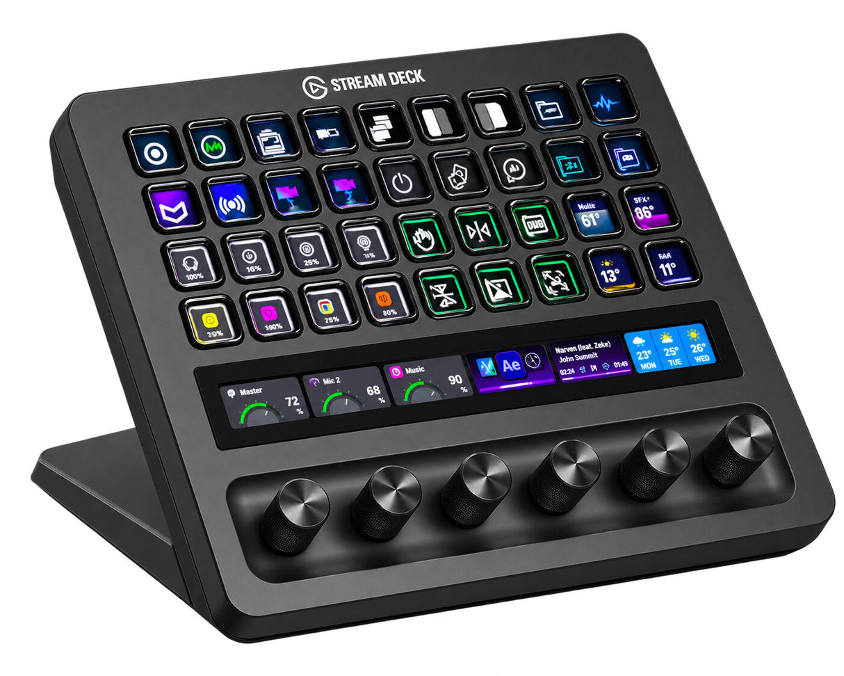 Elgato Stream Deck + XL Black 36 buttons