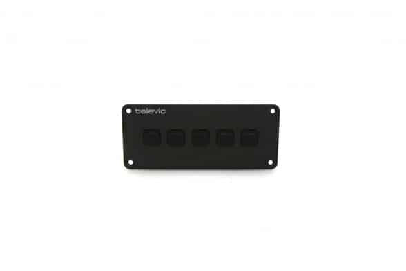 Televic Plixus V-SEL Button panel Black