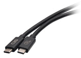 C2G 3.3ft (1m) USB 4.0 USB-C to C (48V 5A) 240W Charging Cable - Black