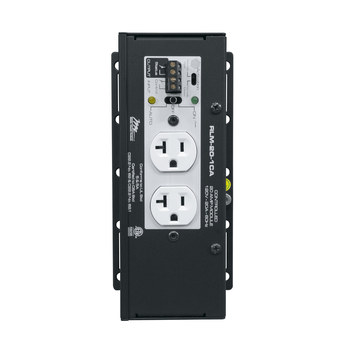 Middle Atlantic MPR Module 20A, Controlled Stand-Alone