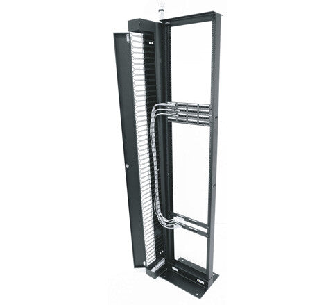 Middle Atlantic Products 45 RU Cable Duct, 10 Inches Wide - Single Duct