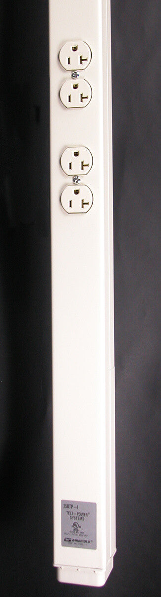 WIREMOLD 25DTP-4 cable tray Straight cable tray Ivory