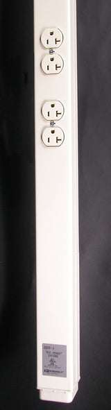 WIREMOLD 25DTP-415 cable tray Straight cable tray Ivory