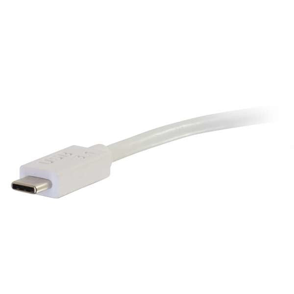C2G USB-C® to HDMI Audio/Video Adapter Converter - 4K 30Hz - White