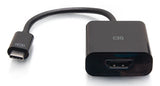 C2G USB-C to HDMI Audio/Video Adapter Converter - 4K 60Hz - Black