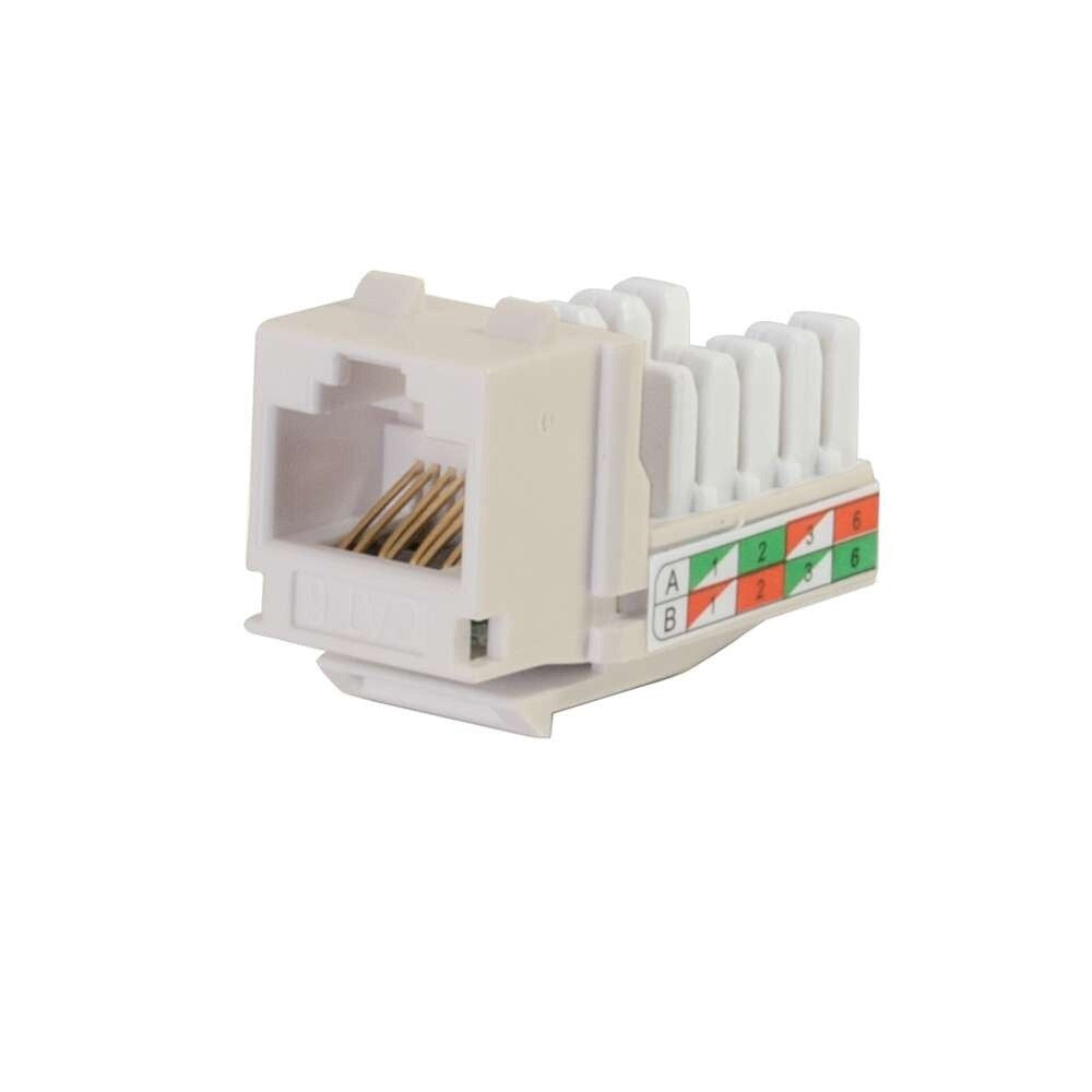 C2G Cat6 RJ45 UTP Keystone Jack - Ivory