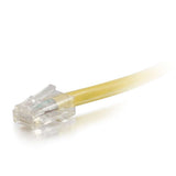 C2G 25ft (7.6m) Cat6 Non-Booted Unshielded UTP Ethernet Network Patch Cable - Yellow
