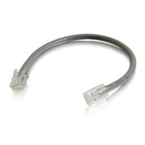 C2G 6" Cat6 networking cable Grey 0.15 m U/UTP (UTP)