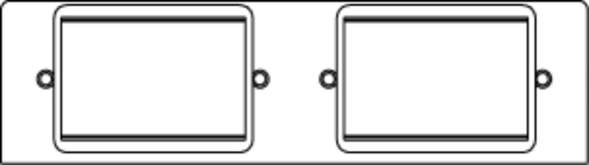 WIREMOLD FPB-2RT wall plate/switch cover