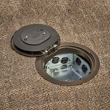 WIREMOLD RFB6E outlet box Silver