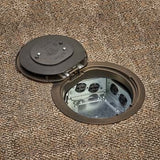WIREMOLD RFB6E outlet box Silver