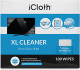 iCloth ICXL100 equipment cleansing kit LCD/LED/Plasma, Lenses/Glass Equipment cleansing wipes 8 ml