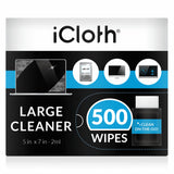 iCloth - Carton with 500 Large Wipes - 1 Carton per Case