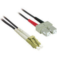 C2G 3m LC/SC Duplex 62.5/125 Multimode Fiber Patch Cable InfiniBand/fibre optic cable Black