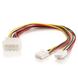 C2G 10in One 5.25in to Two 3.5in Internal Power Y-Cable