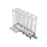 Middle Atlantic 3 Bay Riser Base for 36 Inch Deep for GRK Racks