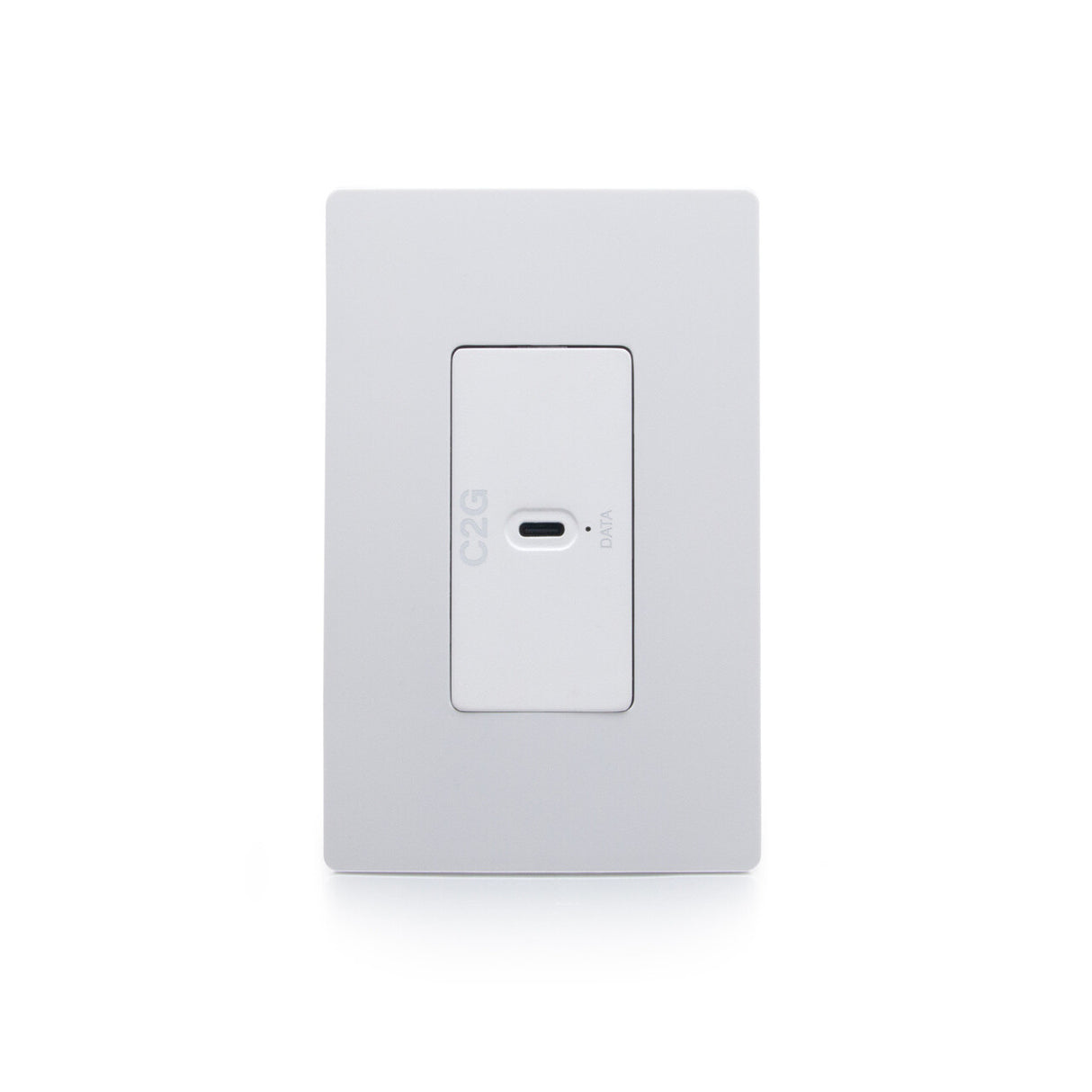 C2G Superbooster® 1-Port USB over Cat6a Wall Plate to Box Extender Kit - USB 3.2 Gen1 (5Gbps)