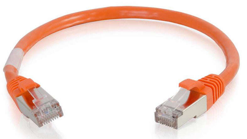 C2G 30ft. Cat6 RJ-45 networking cable Orange 9.14 m S/FTP (S-STP)