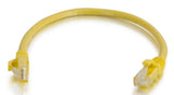 C2G 0.5ft (0.15m) Cat6 Snagless Unshielded UTP Ethernet Network Patch Cable - Yellow