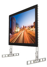 Draper StageScreen Leg Kit D, 302 1/4" x 92 1/2" - Black