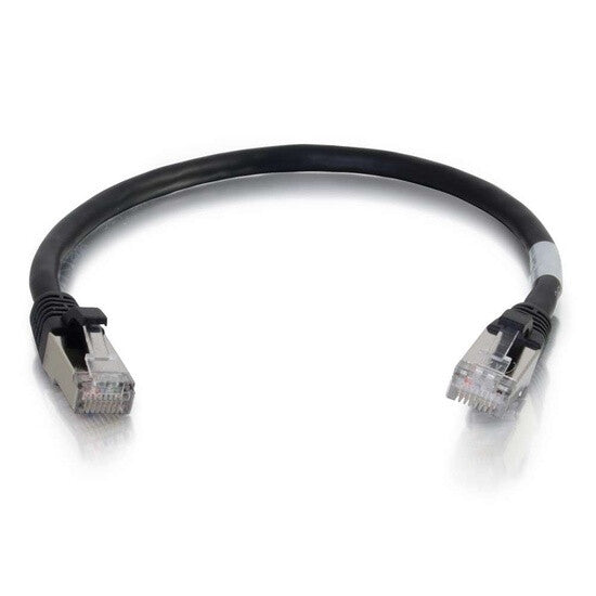 C2G 14ft Cat6 networking cable Black 4.27 m S/UTP (STP)