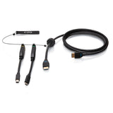 C2G 10ft Premium HDMI Dongle Ring mDP USB-C
