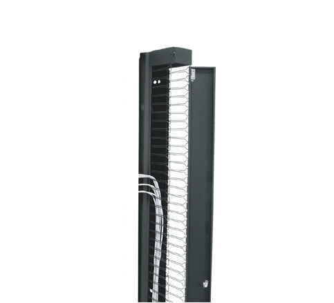 Middle Atlantic Products 45 RU Cable Duct, 10 Inches Wide - Single Duct