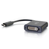 C2G USB-C® To DVI-D Video Adapter Converter - Black