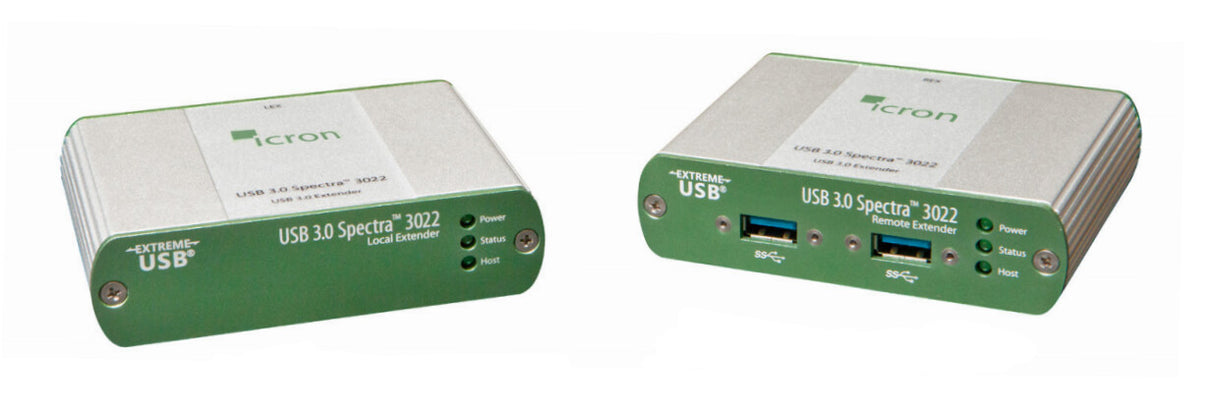 Icron Spectra 3022 KVM extender Transmitter & receiver