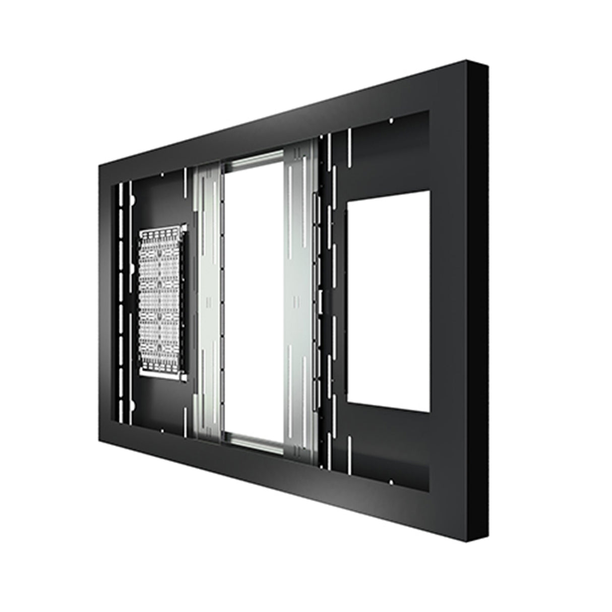 Chief Impact On-Wall Kiosk - Landscape 75 Inch Black