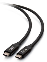 C2G 2.5ft (0.8m) USB-C® Male to USB-C Male Cable (20V 5A) - USB4® (40Gbps)