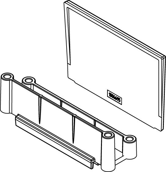 WIREMOLD 8DIV cable trunking system accessory Divided coupling