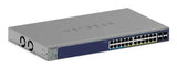 NETGEAR GS728TXUP Managed Gigabit Ethernet (10/100/1000) Power over Ethernet (PoE) 1U Grey