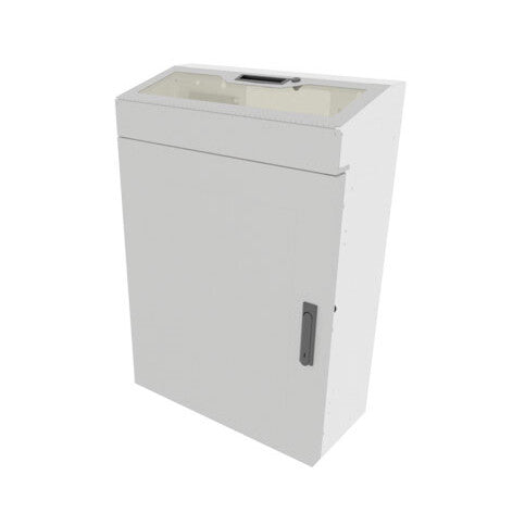 Middle Atlantic VWM Door with Plexi Access Fits 42" High x 16" Deep - White
